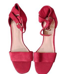 TOMMY HILFIGER SANDAL-6 1/2- REDS
